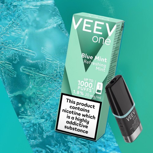 VEEV One Blue Mint Vape Pod - Compare Prices & Where To Buy - Trolley.co.uk