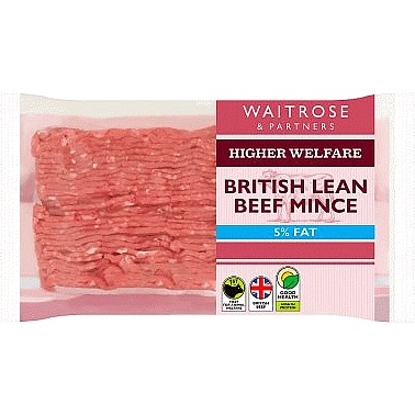 Waitrose Aberdeen Angus Beef Lean Mince 5% Fat