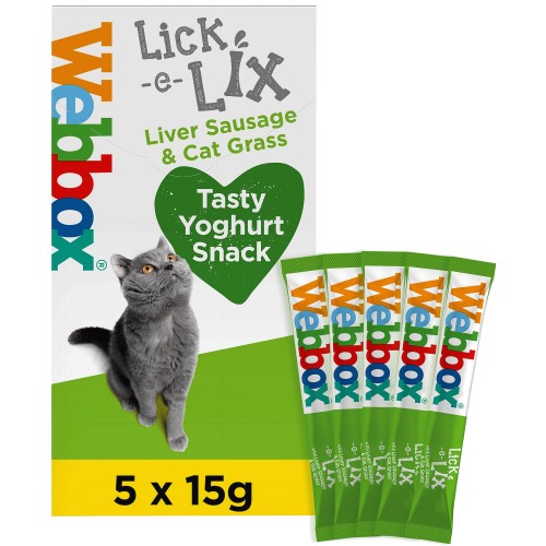 Yogurt Lick-E-Lix Liver & Cat Grass