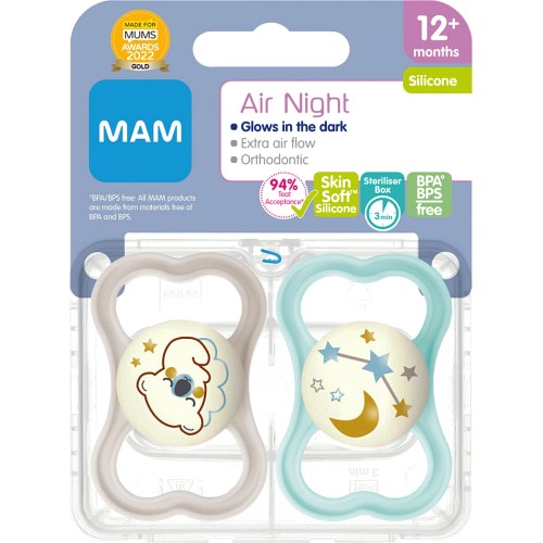 MAM Air Night 12+ Months Soothers