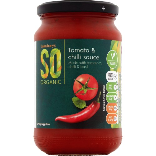 Tomato & Chilli Sauce SO Organic