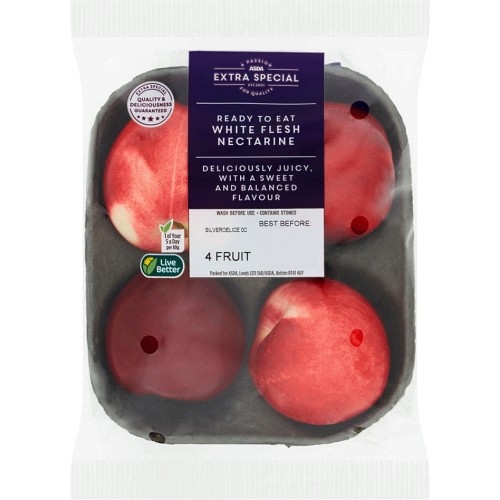 ASDA Extra Special 4 White Flesh Nectarine (4) Compare Prices & Where