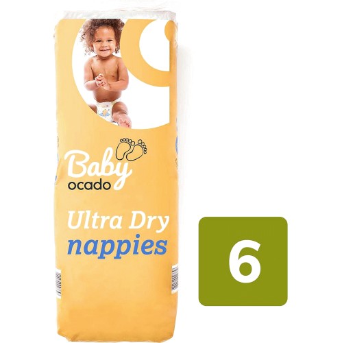 Baby Ocado Ultra Dry Nappies Size 6