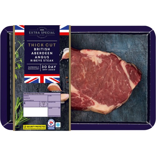 ASDA Extra Special British Aberdeen Angus Ribeye Steak (320g) Compare