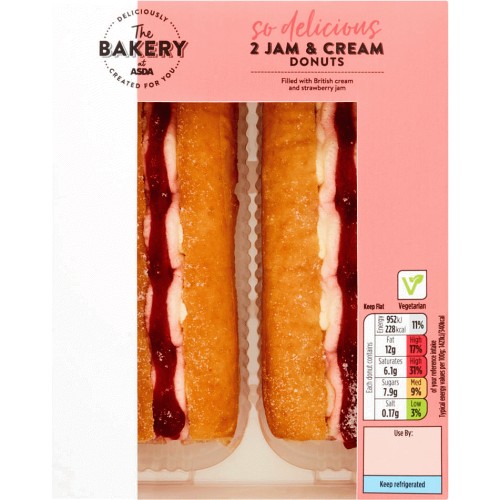 Asda clearance doughnut tray