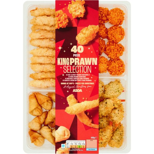ASDA 40 Piece King Prawn Selection (440g) Compare Prices & Where To