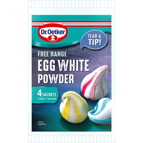 Dr. Oetker Free Range Egg White Powder Sachets