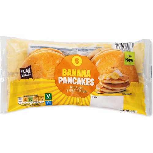 Village Bakery Banana Pancakes 6 x 180g Compare Prices Where