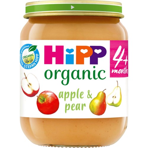 Apple and Pear Baby Food Jar 4+ Months