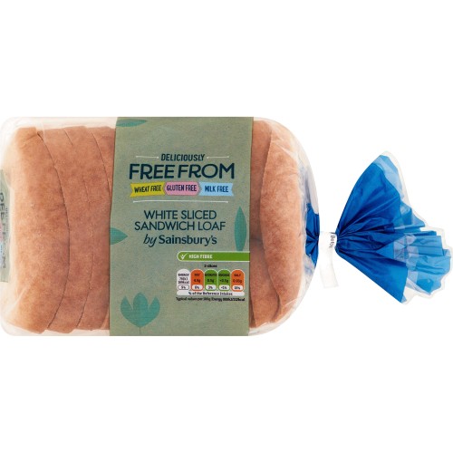 Sainsbury's Deliciously Free From Gluten Free White Bread (535g