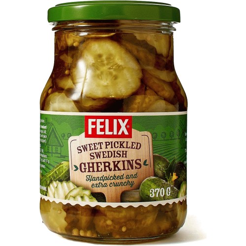 Smorgasgurka Sliced Pickled Gherkins