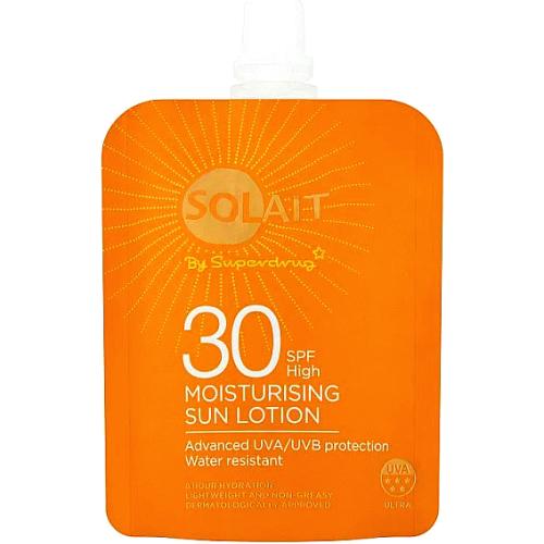 Solait Sun Lotion Pouch SPF30 (50ml) Compare Prices & Where To Buy
