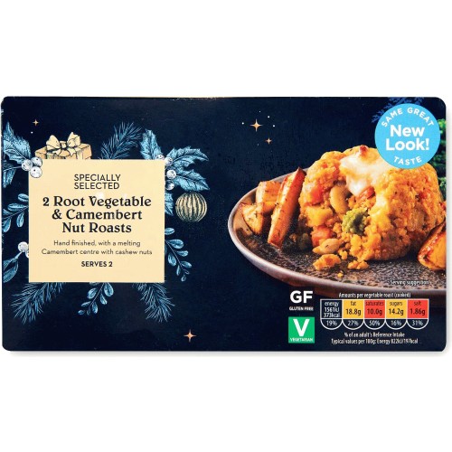 Specially Selected Root Vegetable & Camembert Nut Roasts Compare