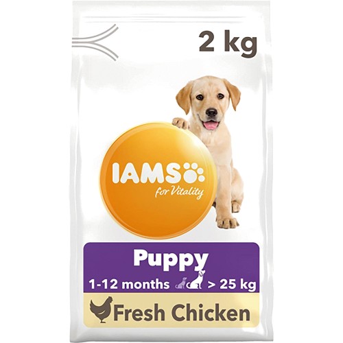 IAMS for Vitality Puppy Food Large Breed with Fresh Chicken