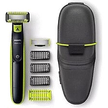 Philips OneBlade Face and Body Trimmer Trim Edge and Shave any Length ...