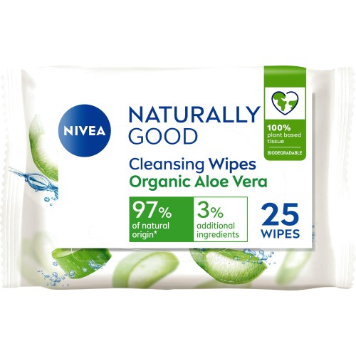 Nivea Naturally Good Cleansing Wipes
