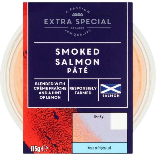 ASDA Extra Special Smoked Salmon Pate (115g) Compare Prices & Where