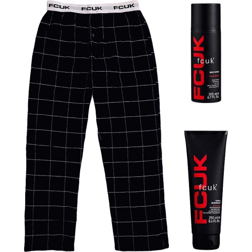 FCUK The Cosy One Pyjamas Giftset Compare Prices Where To Buy Trolley