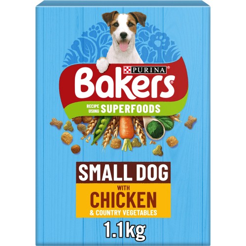Small Dry Dog Food Chicken and Veg
