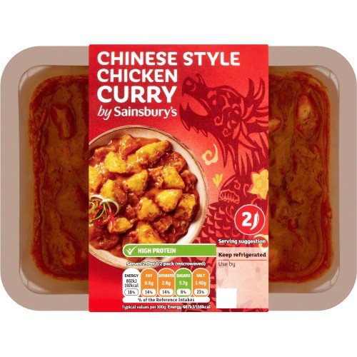 Sainsbury's Chinese Chicken Curry (Serves 2) (350g) Compare Prices