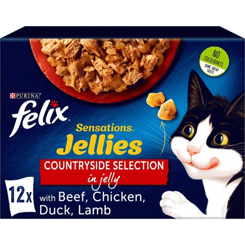 Sensations Jellies Cat Food Meat