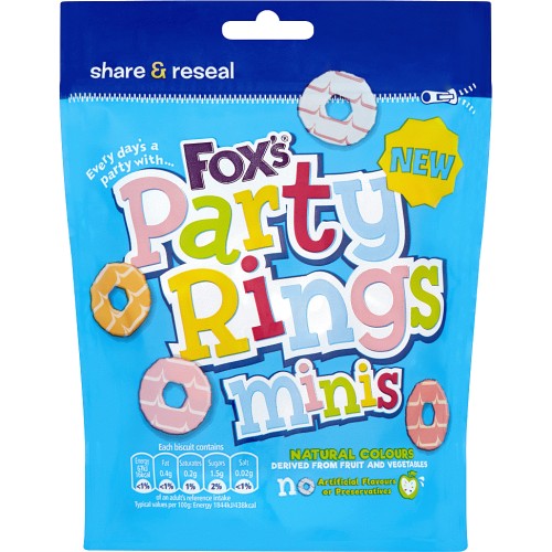 Fox's Party Rings (125g) - Compare Prices - Trolley.co.uk