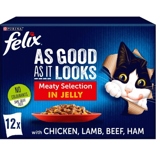 36 x 48g Felix Soup Wet Cat Food - 30 + 6 Free!