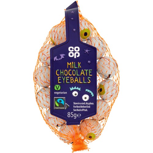 Coop Milk Chocolate Eyeballs (85g) Compare Prices & Where To Buy
