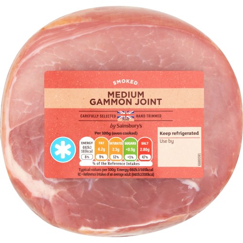 Sainsbury's Medium Smoked British Gammon Joint (1.4kg) Compare Prices & Where To Buy Trolley