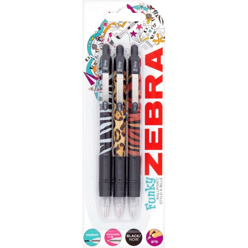 Zebra Animal Print Ball Pens