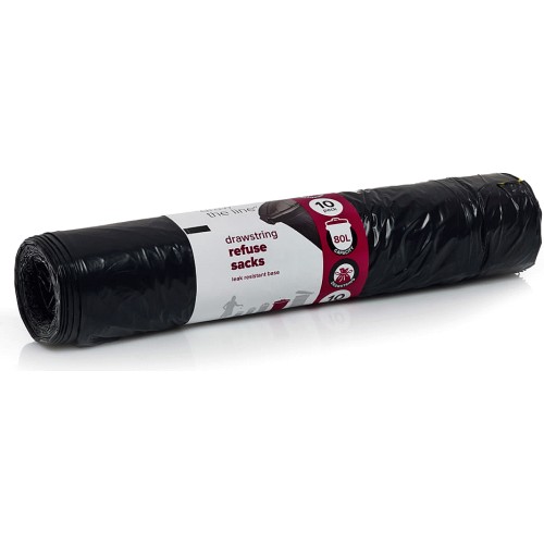 Wilko Drawstring Refuse Sacks (10 x 80l) - Compare Prices & Where To ...