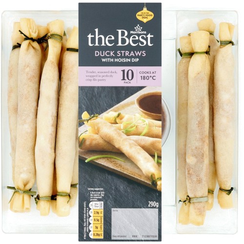 Morrisons The Best 10 Duck Straws With Dip (290g) Compare Prices