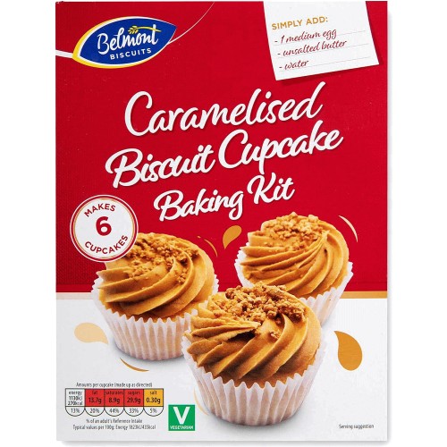 Belmont Caramelised Biscuit Cupcake Baking Kit 257g Compare