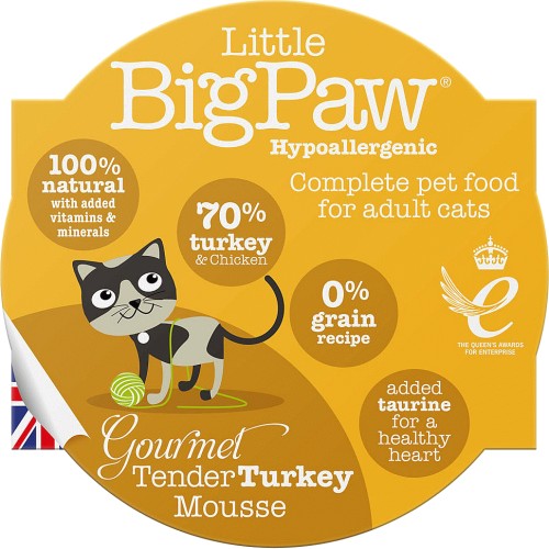 Little BigPaw Turkey Wet Cat Food (85g) Compare Prices & Where To Buy