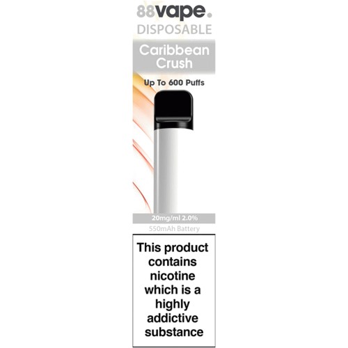 88Vape Disposable Caribbean Crush - Compare Prices & Where To Buy
