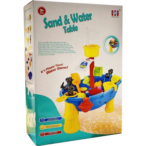 ☠ RLS Pirate Ship Sand and Water Table Large 24Piece Garden Sandpit