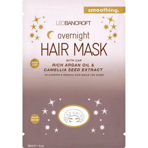 Leo Bancroft Smoothing Hair Mask & Cap Argan Oil (30ml) - Compare Prices &  Where To Buy 