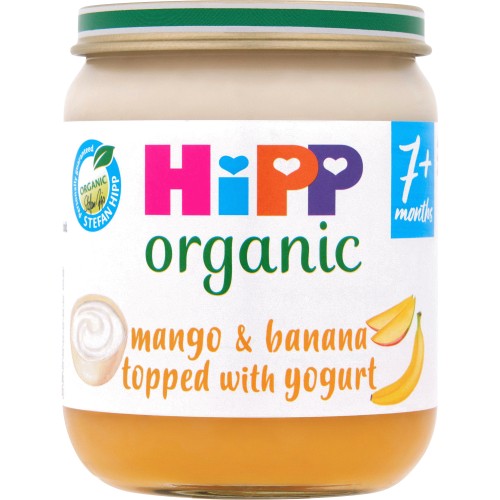 Mango & Banana Topped With Yogurt Baby Food Jar 7+ Months