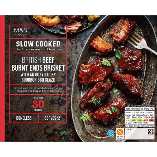 M&S Slow Cooked BBQ Beef Brisket (408g) Compare Prices & Where To Buy