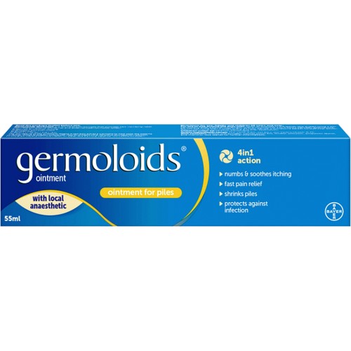 Germoloids Haemorrhoids Piles Treatment & Piles Suppositories Cream  Ointment