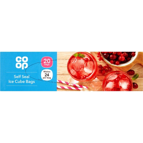 Coop 20 Self Seal Ice Cube Bags Compare Prices & Where To Buy