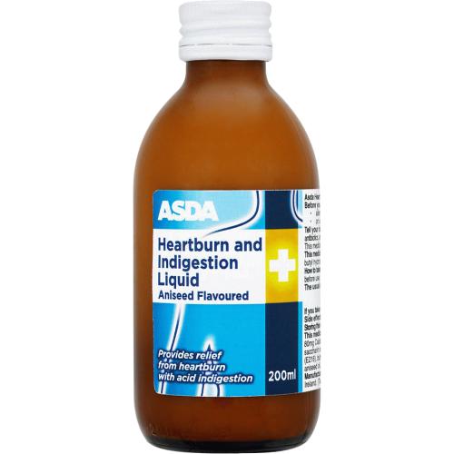 Heartburn & indigestion Liquid Aniseed Flavour