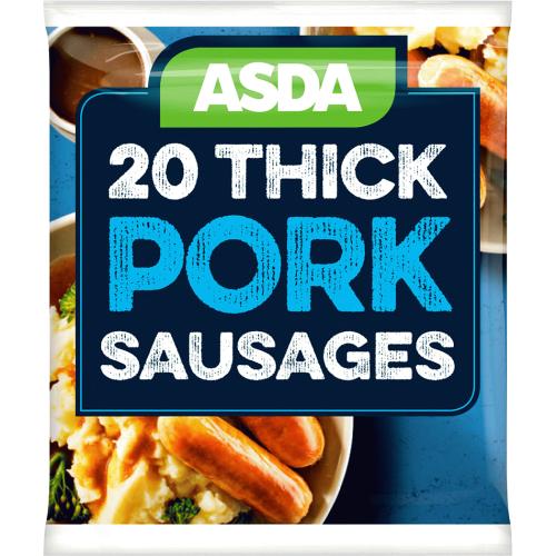 Richmond 20 Thick Frozen Pork Sausages (20 x 860g) Compare Prices