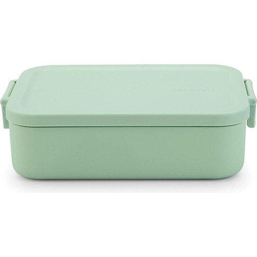 Make & Take Lunch Box Bento, Large, Plastic - Jade Green