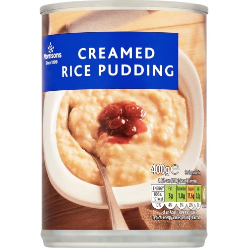 Morrisons Creamed Rice Pudding (400g) Compare Prices & Where To Buy