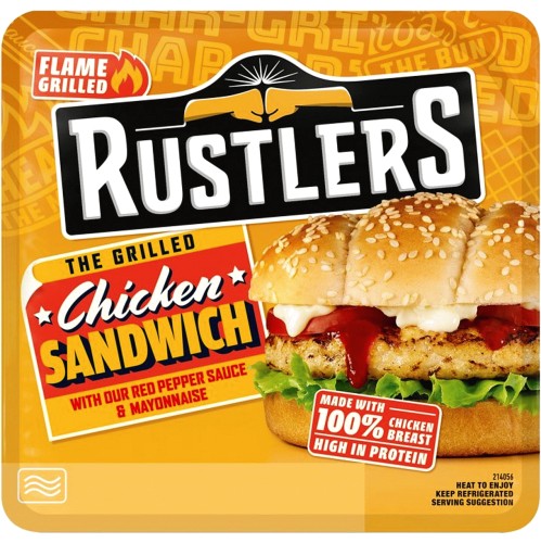 Rustlers Microwave Double Decker Burger (Serves 1) (237g) - Compare