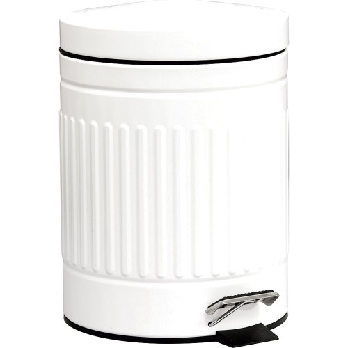 White Pedal Bin (5 Litre) Compare Prices & Where To Buy