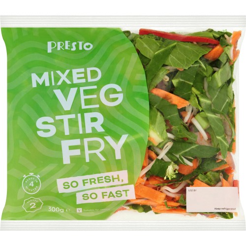 Presto Mixed Veg Stir Fry - Compare Prices & Where To Buy - Trolley.co.uk