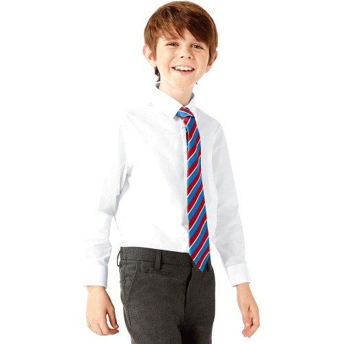 Boys Regular Fit Easy to Iron Shirts 4-5 Years White