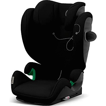 Cybex Solution S2 i-Fix Group 2/3 Car Seat - Moon Black